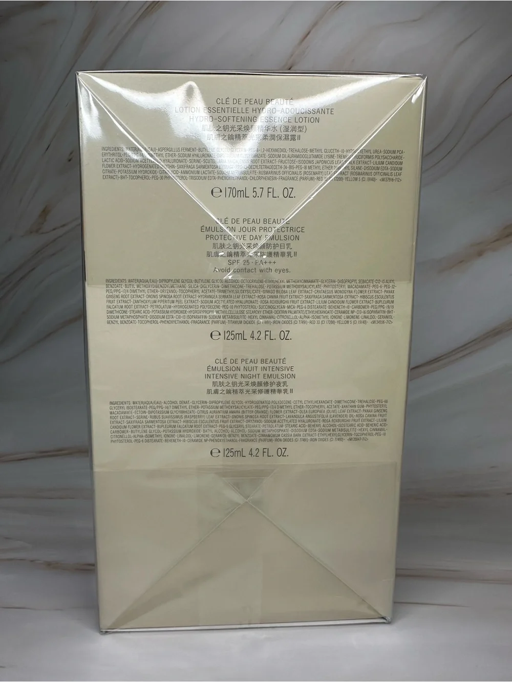 New Clé de Peau Beauté Daily Emulsion Care Set 3pc Sealed Traveler Exclusive